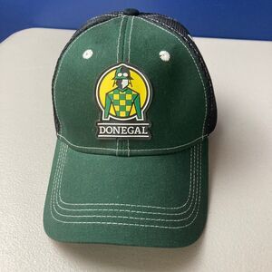 Donegal Racing Green Baseball Mesh Hat Adjustable Strapback